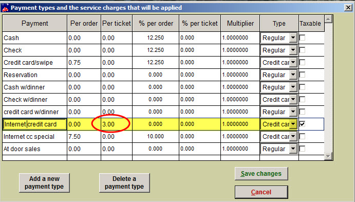 service charge3