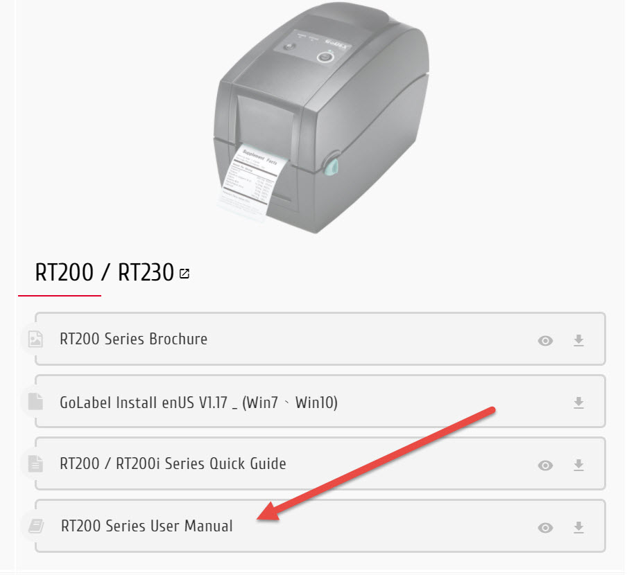 GoDEX RT200I tickets not printing correctly